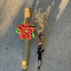 2 Christmas Door Hangers
